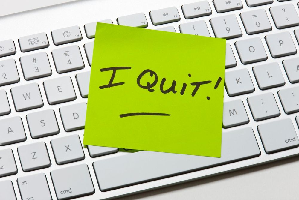 How and Why You May Quit Your Job Without Notice